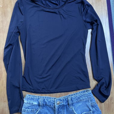 Set of two synthetic tops - S