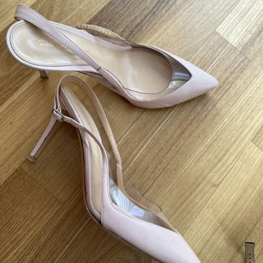 Gianvito Rossi Slingback Pumps Gr.40 rose/altrosa