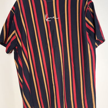 T-shirt a righe Kanye