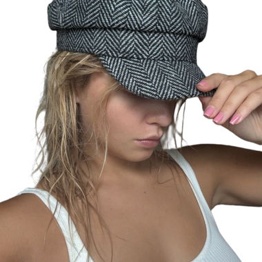 Newsboy cap