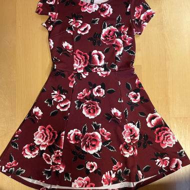 Kleid gemustert
