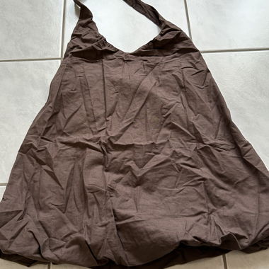 Brown halter top