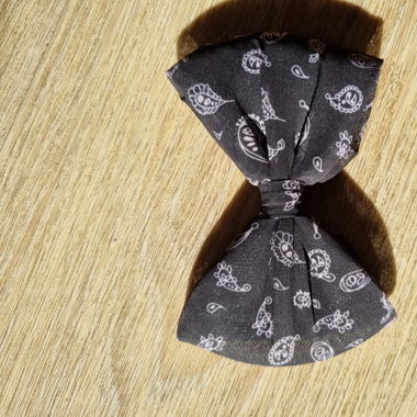 Haarklammer schwarz / weiss 