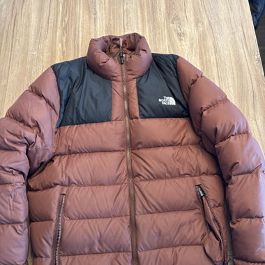 Piumino The North Face marrone