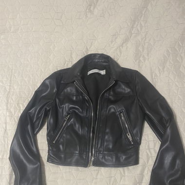 Leder jacke