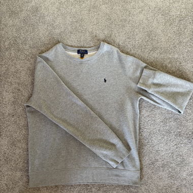 Sweatshirt gris Ralph Lauren