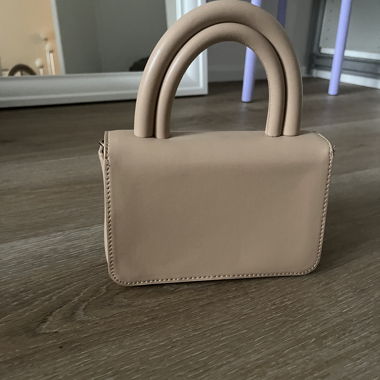Cream mini bag