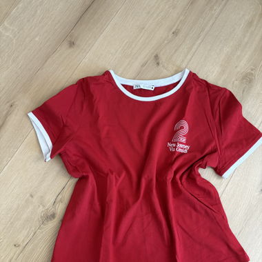 T-shirt rosso Zara