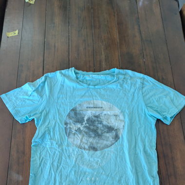 male blue T-shirt 