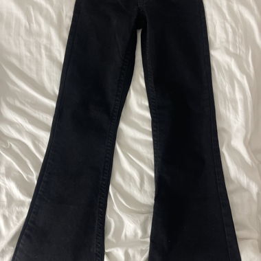 Black Flared Jeans