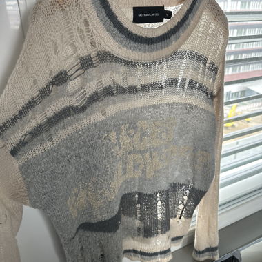 Racer Worldwide - Beige Knit Sweater