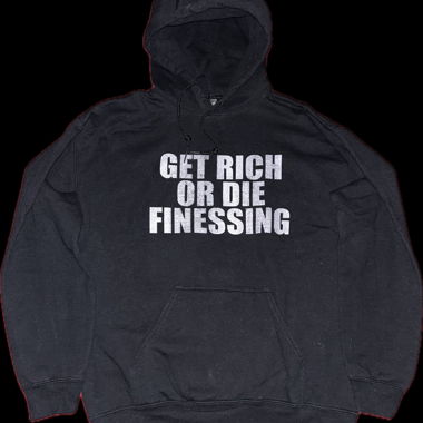 „Die Finessing“ Printed Hoodie
