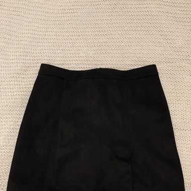 Jupe velour noire