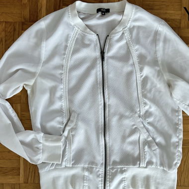 Jacke weiss