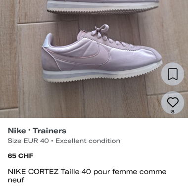 Nike Cortez Rose EU 40
