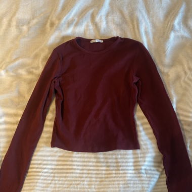T-shirt manches longues Bershka, livraison 2 fr