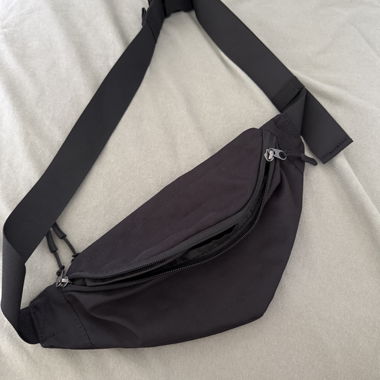 Pier One Black Bum Bag