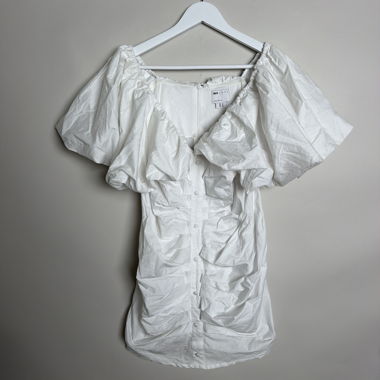Robe mini ASOS Luxe blanche