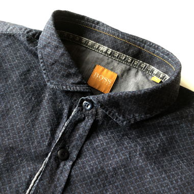 Shirt Hugo Boss Slim Fit Men Blue Deep XL