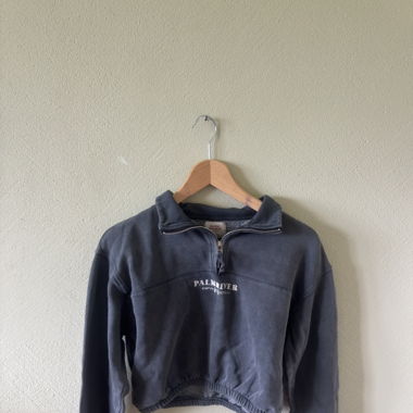 Sweat à capuche court