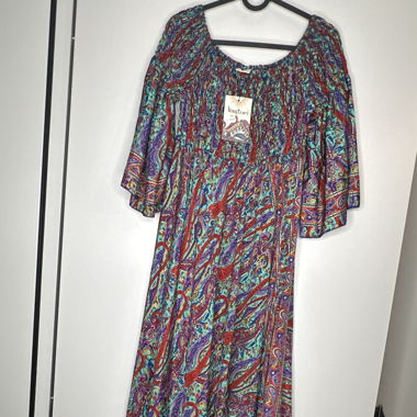 Buntes Sommer-/Maxikleid