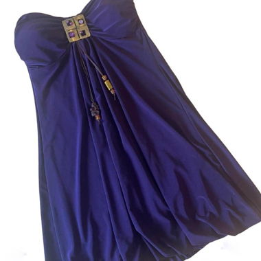 Lila Vintage Kleid 