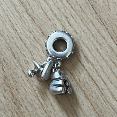 Silberner Charm-Anhänger 