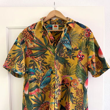 Farm Rio Oversize Shirt Silk/Viscose (Size M)