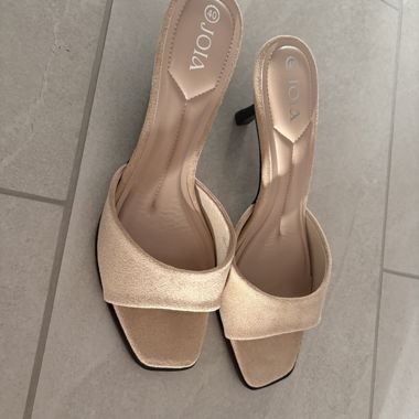 Mules à talon