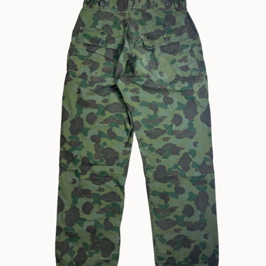 1960s Frog Skin Duck Camo Pants (W31xL30)
