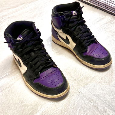 Nike Air Jordan 1 High Purple Black