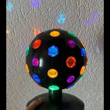 Partykugel drehend