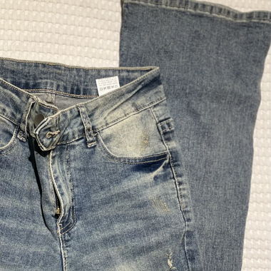 Shein: denim pants 