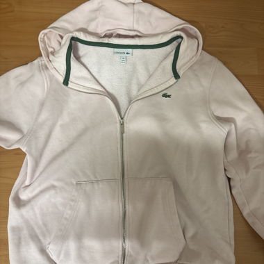 Hoodie Lacoste rose