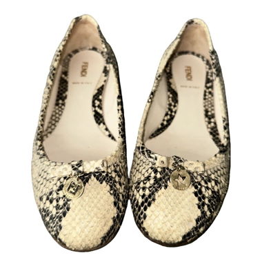 Ballerines Fendi python