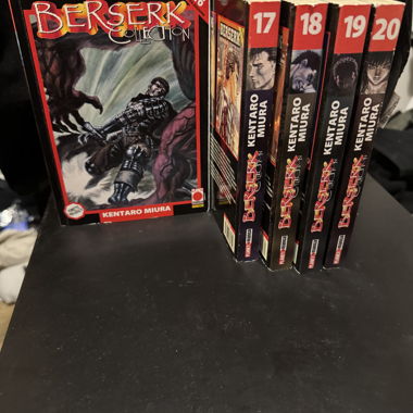 Berserk série noire 16-20 ITA manga