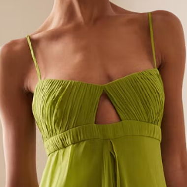 Neues Abendkleid / Evening Dress (Lime-Green)