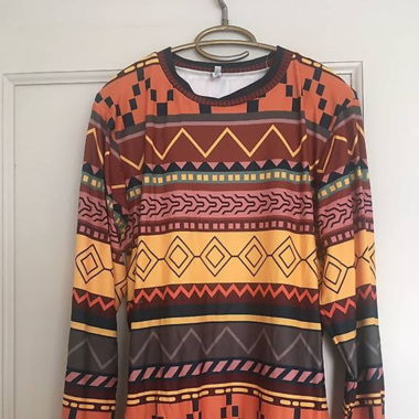Longsleeve mit Ethnoprint
