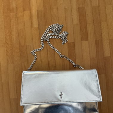 Festliche Tasche silber