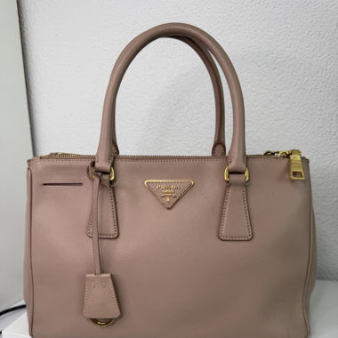 Prada Handtasche Galleria Large Saffiano Rosa