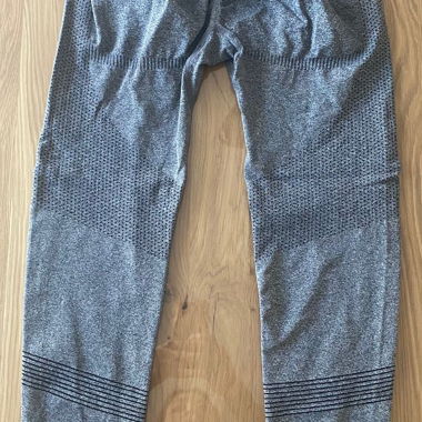 Grey Marled Sports Leggings XL