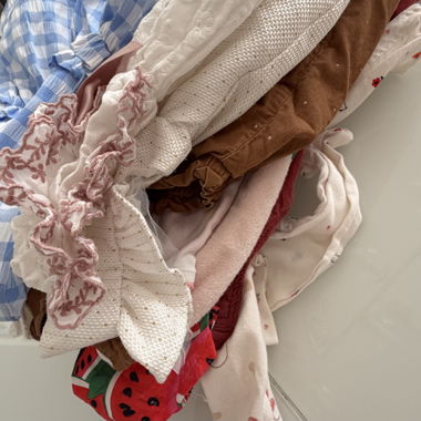 Lot de vetements bebe fille