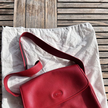 Sac longchamp vintage cuir