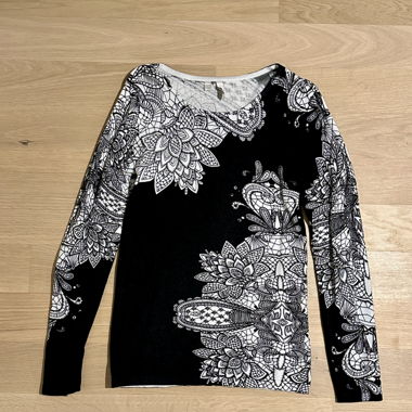 Pullover gemustert
