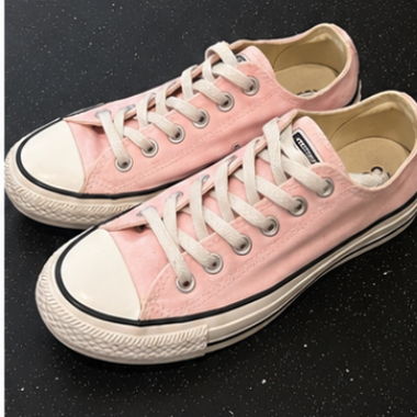 Baskets Converse roses