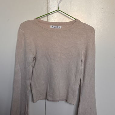 beige women's sweater