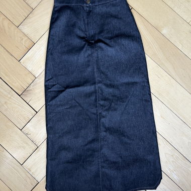 Gonna maxi in denim vintage
