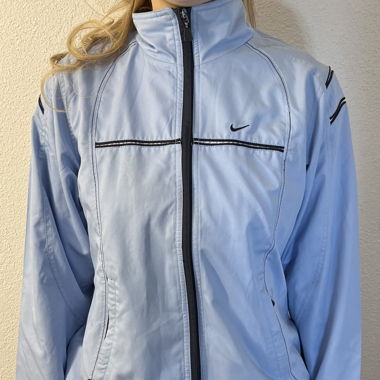 Blaue Nike Trackjacke
