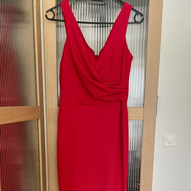 Rotes Abendkleid