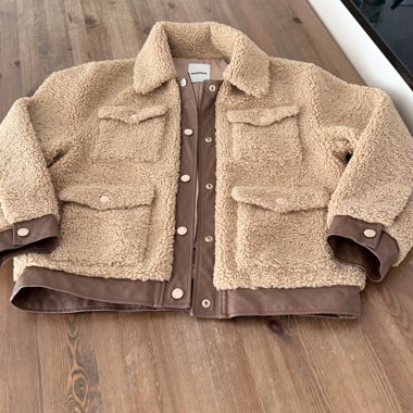 Veste teddy fausse peau de mouton Sandro